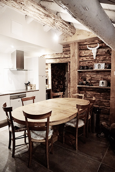 Cuisine au chalet d'Élise - La Plagne 1800 (Savoie - France)