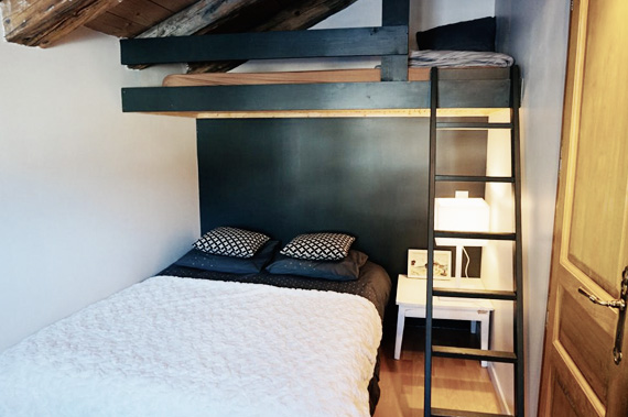 Chambre au chalet d'Élise - La Plagne 1800 (Savoie - France)