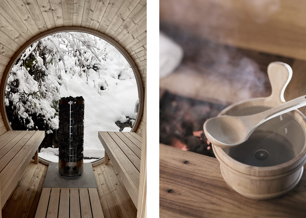 Sauna tonneau