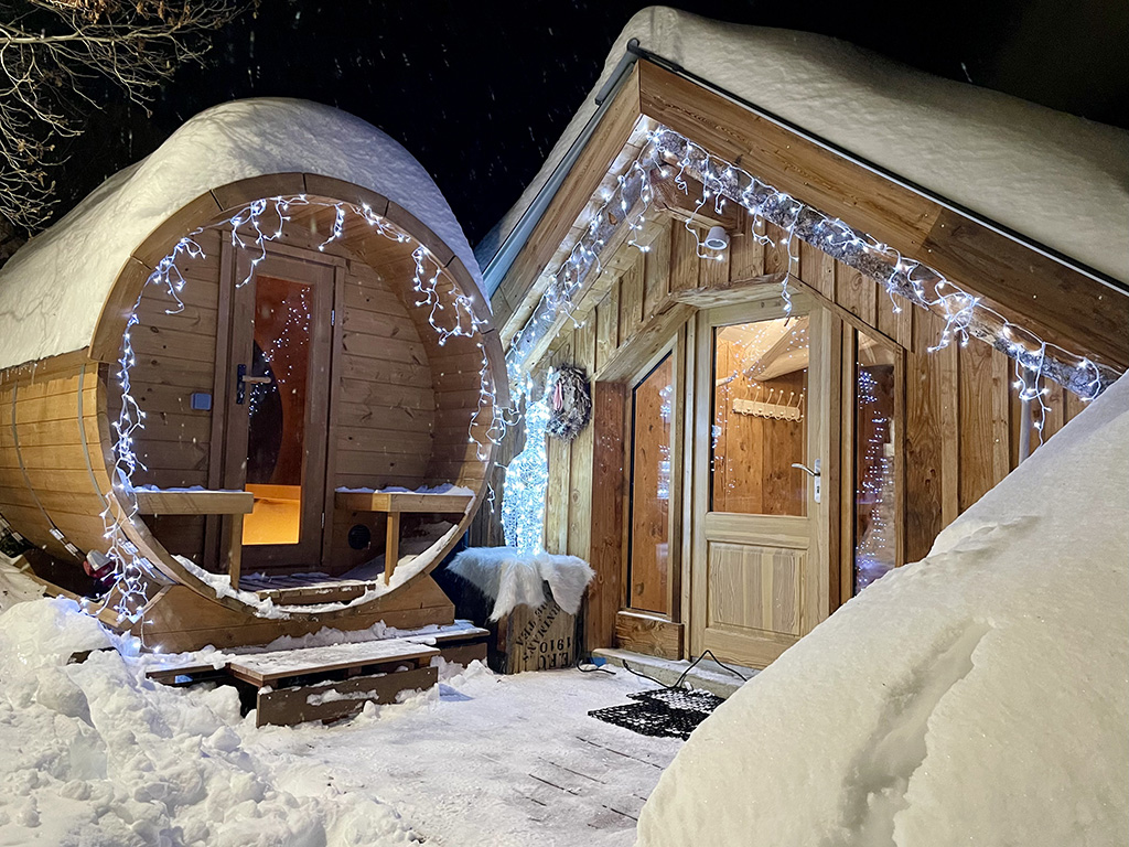 Sauna Le chalet d'Élise - La Plagne 1800 (Savoie - France)